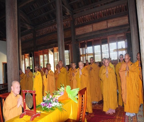 Lễ tác pháp hậu an cư Trường hạ Thanh Lương Hà Tĩnh