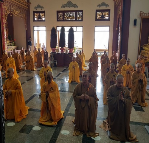 Phật giáo Gia Lai tác pháp An cư kiết hạ PL. 2562- DL. 2018