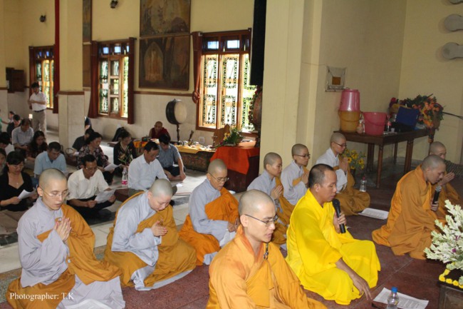 Tăng Ni sinh viên tại New Delhi tổ chức Lễ Vu Lan