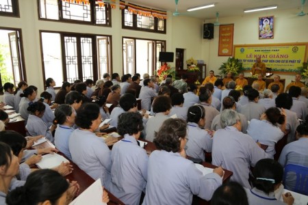 Hà Nội: Khai mạc khóa tập huấn hoằng pháp viên