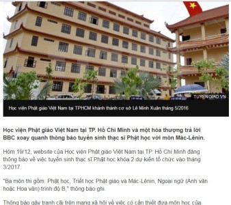 Thảm bại truyền thông...