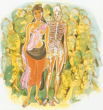 Có nên chấp thủ luyến ái tự ngã, vun vén và tô bồi sắc thân