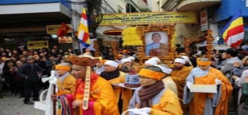 Phụng tống Kim Quan trà tỳ cố NT. Thích Đàm Ánh đạo hiệu Đức Huy