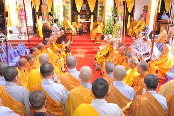 Hà Nội: Lễ nhập kim quan Ni trưởng Thích Đàm Hảo