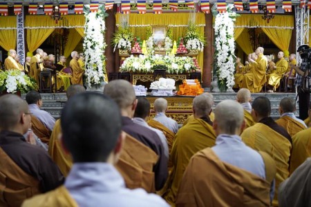 Hà Nội: Lễ nhập kim quan Cố Ni trưởng Thích Đàm Nhâm