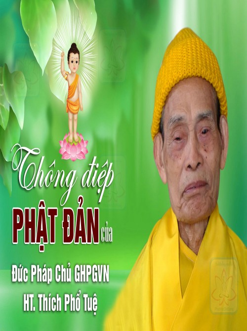 Thông điệp Đại lễ Phật đản Phật lịch 2562 của Đức Pháp chủ