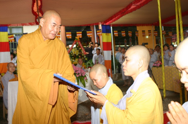 BRVT: Lễ công nhận chính thức Tịnh thất Vạn Phước 