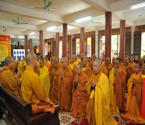 Hà Nội: Sơn môn Tổ đình Bồ Đề gặp mặt đầu xuân Mậu Tuất