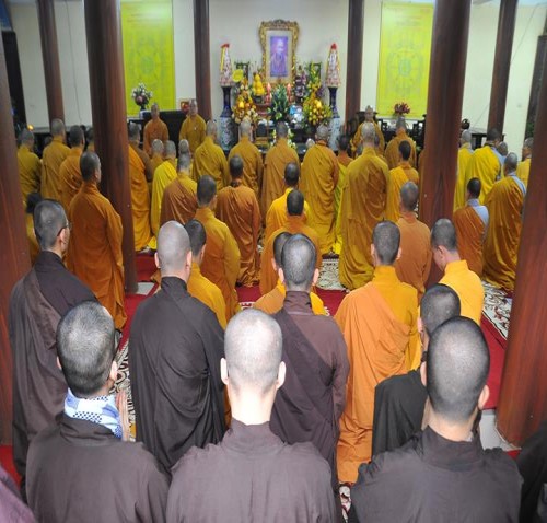 Hà Nội: Sơn môn Tổ đình Bồ Đề gặp mặt đầu xuân Canh Tý