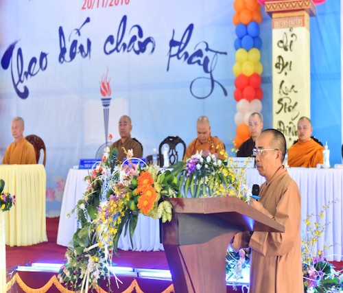 Học Viện Phật Giáo tại TP.HCM tổ chức lễ chào mừng ngày Nhà giáo Việt Nam