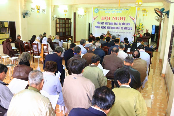 Đà Nẵng: Quận Liên Chiểu Hội nghị tổng kết Phật sự năm 2014 