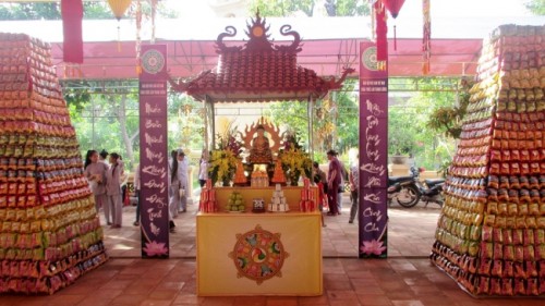 Công tác chuẩn bị  Đại lễ Vu lan báo hiếu - Trai đàn chẩn tế tại chùa Trúc Lâm Thanh Lương