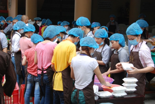 Tu trong lúc làm việc bận rộn