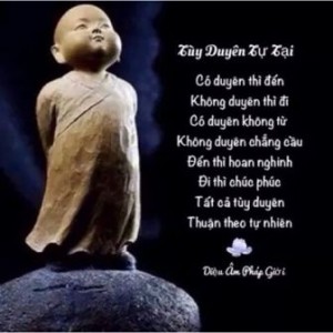 Như thế nào là biết sống tùy duyên