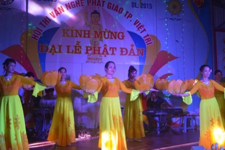 Phú Thọ: Nhiều hoạt động hưởng ứng Đại lễ Phật đản PL 2559