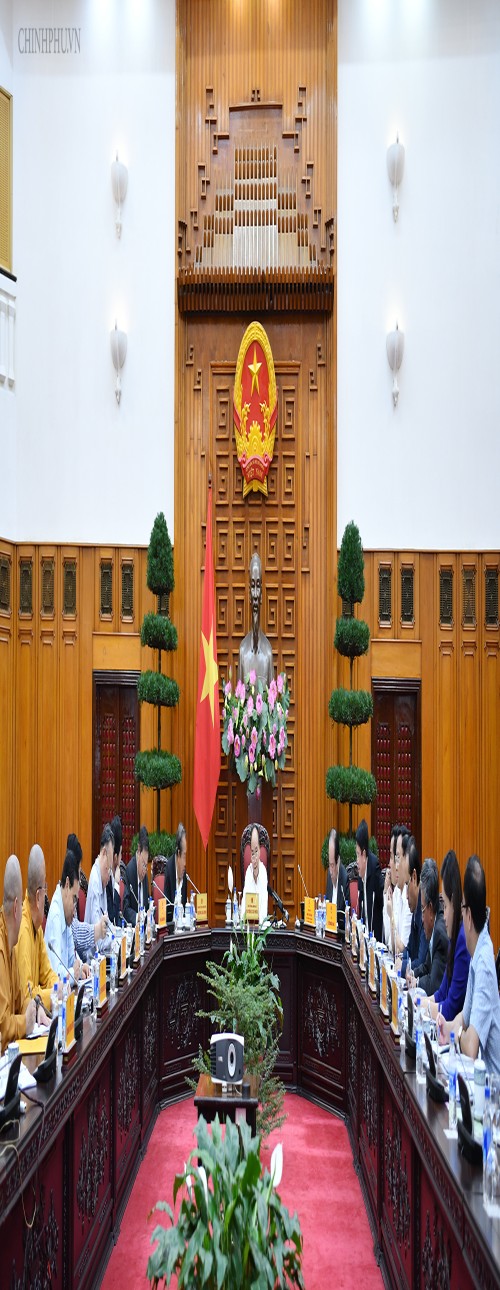 Thủ tướng chủ trì họp về công tác tổ chức Đại lễ Vesak 2019