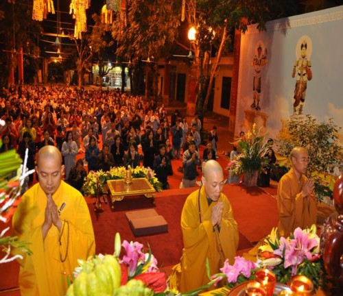 Chùa Bằng, lễ khánh đản Đức Phật A Di Đà