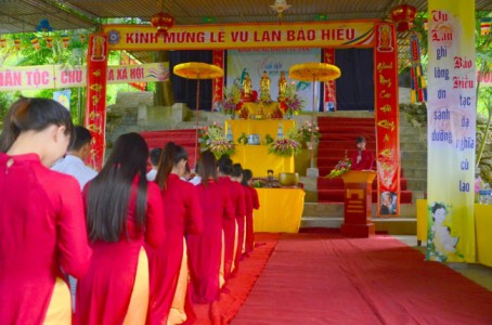 Đại lễ Vu lan báo hiếu tại chùa Long Đàm Hà Tĩnh