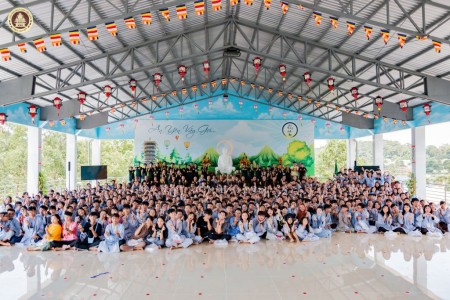 An Giang: Khóa tu tuổi trẻ 'vui trong ánh đạo' lần 4 tại chùa Vạn Linh, Núi Cấm, 