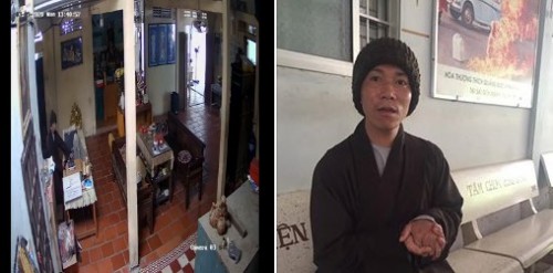Xưng là đệ tử Thượng tọa Thích Thanh Quyết, giả sư trộm cắp từ Bắc vào Nam