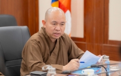 Thượng tọa Thích Đức Thiện: Giáo hội đã cho làm việc với Thượng tọa Thích Chân Quang