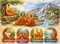 Bốn thời gian tu tập để đưa đến đoạn diệt phiền não