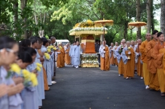 Lễ truy niệm và phụng tống kim quan Cố Ni trưởng Thích nữ Như Tịnh tại Thiền viện Linh Chiếu