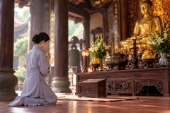 Ý nghĩa Hợp Chưởng Hồ Quỳ trong nghi lễ Phật giáo
