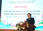 Công bố quy hoạch chi tiết tỷ lệ 1/500 Trung tâm Văn hóa Phật giáo Thủ đô 