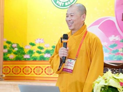Thượng tọa Thích Minh Nhẫn phân tích 4 trụ cột đổi mới quản trị và phụng sự Giáo hội