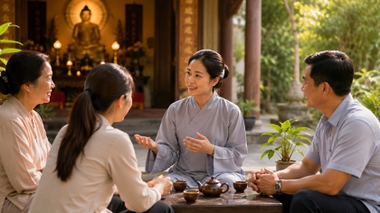 Người Phật tử áp dụng giới thứ tư trong đời sống hằng ngày