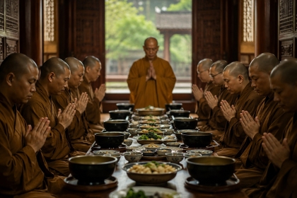 Ý nghĩa Quá đường: Từ bữa cơm thiền môn đến con đường giải thoát