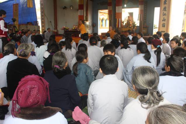 Chùa Xuân Đài thông báo các Ngày tu an lạc