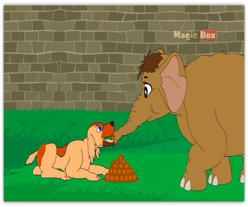 Truyện tiền thân Đức Phật: Con voi Và con chó