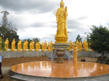 Đăk Nông: Chùa Hoa Khai đón xuân về