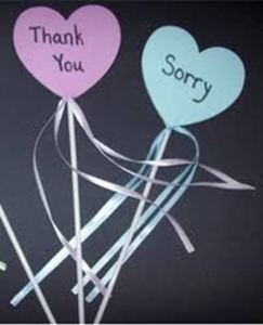 Cuộc sống đẹp hơn khi ta có hành động yêu thương lời cám ơn và xin lỗi đúng lúc