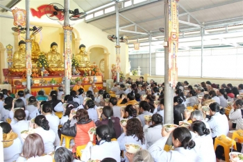 Chùa Phúc Thành ngày tu an lạc