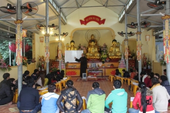 Buổi sinh hoạt thường niên của “ Gia đình Vườn Tuệ “ chùa Phúc Thành