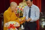 Phật giáo Hà Tĩnh chúc Tết các cơ quan ban ngành 